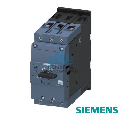 Interruptor automático tamaño S00 para protección de motores, CLASE 10 Disparador por sobrecarga con retardo según intensidad 1,8...2,5 A Disparador de cortocircuito 33 A borne de tornillo poder