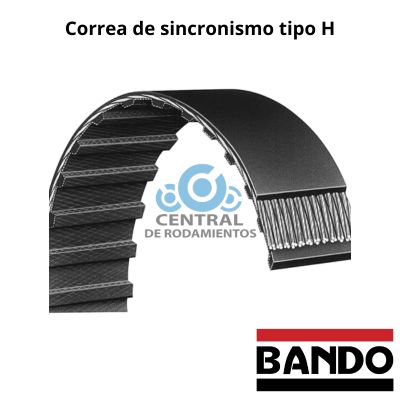 Correa de sincronismo, 900H400, Logitud 90 '', Numero de dientes 180,  Ancho 4 '', bando