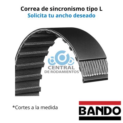 Manga de sincronismo, 255L, longitud externa 25.5 '', Numero de dientes 68, bando