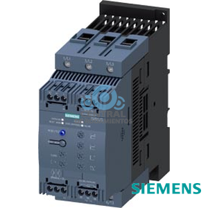 arrancador suave SIRIUS S3 80 A, 45 kW/400 V, 40 °C AC 200-480 V, AC/DC 110-230 V bornes de tornillo