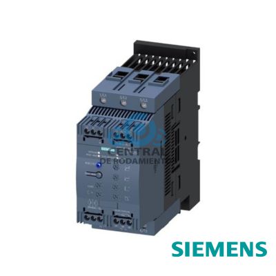 arrancador suave SIRIUS S3 106 A, 55 kW/400 V, 40 °C AC 200-480 V, AC/DC 110-230 V bornes de tornillo