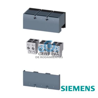 "borne para conductor redondo TA4.3 4 x 120…240 mm² para 4 cables, 3 unidades accesorios para: 3VA15; 3VA25"