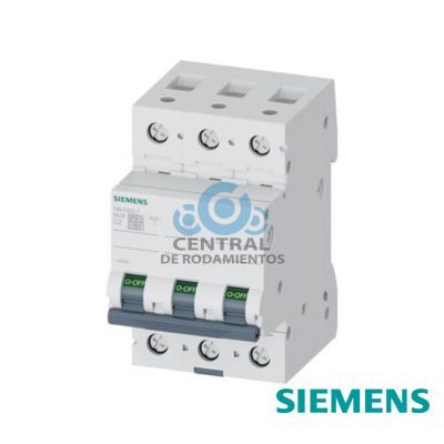 "automático magnetotérmico C4 400 V; 6kA; de 3 polos; característica C; In=4A"