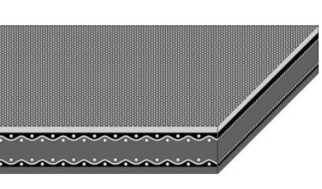 Correa de transmisión de potencia, Habasit, S-390H