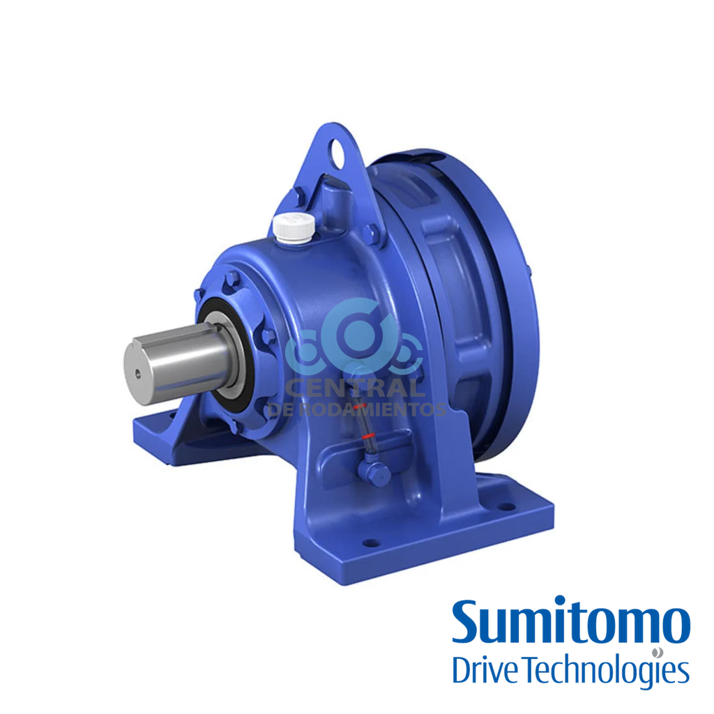 Reductor Cyclo serie 6000, Potencia 5.23HP, Orientación de eje universal, Montaje de patas, Frame Size 6115, Eje en pulgadas, Ratio 13, Outputspeed 135 Rpm, Sumitomo