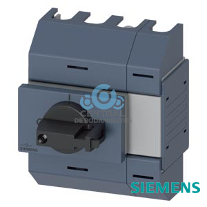 interruptor-seccionador 32 A, tam. 01, 4 polos accionamiento frontal central unidad completa con accionamiento directo gris borne tipo marco