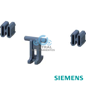 Conectores mecánicos Enclavamiento lateral para contactor 3RT202, 3RT232 compuesto por 2 conectores y 1 inducido para 1 combinación