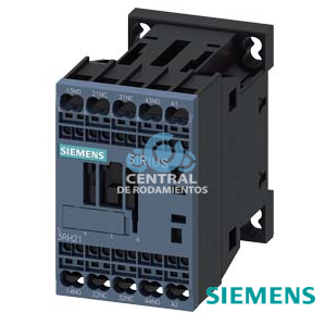 contactor auxiliar, 2 NA + 2 NC, 110 V AC, 50/60 Hz, con integración de rectificador de onda completa, borne de resorte, tamaño S00