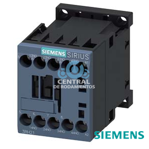 contactor auxiliar, 4 NA, 110 V AC, 50/60 Hz, bornes de tornillo, tamaño S00