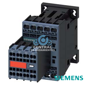 contactor auxiliar, 4 NA + 4 NC, 24 V DC, borne de resorte, tamaño S00, bloque de contactos auxiliares no desmontable