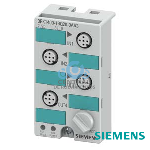 Módulo compacto AS-i K45 digital 2 DI/2 DQ, IP67 2 entradas, máximo 200 mA 2 salidas, 2 A DC 24 V máximo 3 A para todas las salidas 4 x conector hembra M12 Placa de montaje 3RK1901-2EA00 o 3RK1901-2DA00 debe pedirse por separado