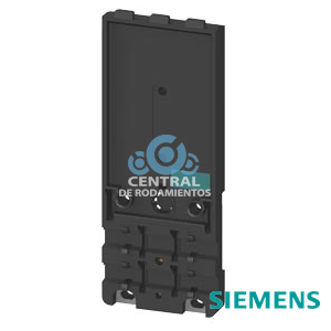 Placa de montaje AS-Interface K60 para módulos compactos K60 para montaje en perfil DIN para 2 cables planos cable AS-i (amarillo) y cable AS-i 24 V (negro)