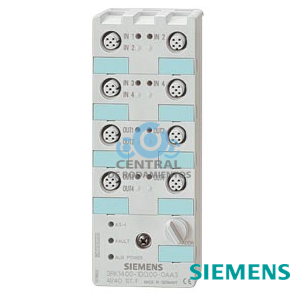 Módulo compacto AS-i K60 digital esclavo A/B, 4DI/3DQ, IP67 4 entradas, máximo 200 mA 3 salidas, 2 A, 24 V DC máximo 4 A para todas las salidas 7 x conector hembra M12 asignación Y-II La placa de montaje 3RK1901-0CA00 debe pedirse por separado