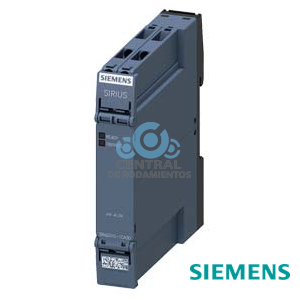 Relé de protección de motor por termistor Aparato de evaluación compacto caja de 17,5 mm conexión por tornillo 1 NA, 1 NC US = 24 V AC/DC rearme automático apto para interruptores bimetálicos 2 LED (READY/TRIPPED) aislamiento galvánico