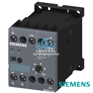 relé temporizador, electrónico retardado a la excitación 1 conmutado AC/DC 24 V, AC 200 a 127 V con AC 50/60 Hz 0,05 s hasta 100 h 45 mm de ancho borne de tornillo