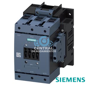 contactor de potencia, AC-3e/AC-3 115 A, 55 kW / 400 V, AC (50-60 Hz)/DC Uc: 220-240 V tripolar, contactos auxiliares 2 NA + 2 NC accionamiento: convencional circuito ppal.: borne tipo marco circuito de control y auxiliar: borne de tornillo