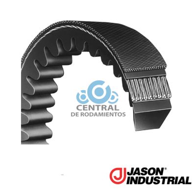 Correa trapezoidal estandar, 3VX1120, Longitud externa 112 pulgadas, jason