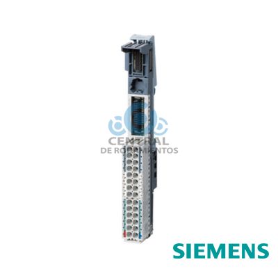 SIMATIC ET 200SP, BaseUnit BU15-P16+A10+2D, BU tipo A0, Bornes de resorte de inserción rápida, con 10 bornes AUX, nuevo grupo de carga, An x Al: 15 x 141 mm