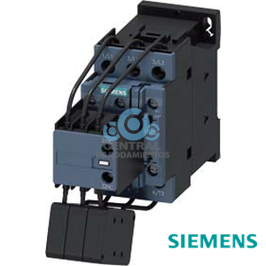 contactor para condensador, AC-6b 25 kVAr, /400 V, tripolar, 220 V AC, 50 Hz/240 V, 60 Hz, contactos auxiliares: 1 NA + 2 NC, borne de tornillo, tamaño: S0