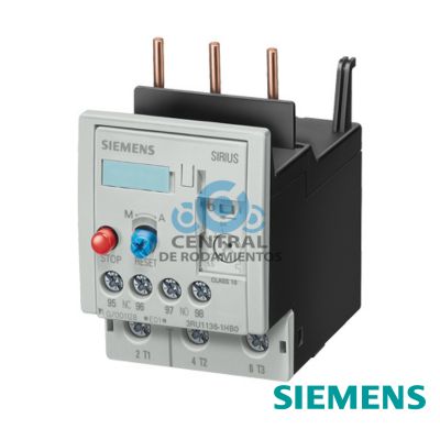 Relé de sobrecarga 14...20 A para protección de motores Tamaño S2, Clase 10 para montar en contactor circuito principal: bornes de tornillo circuito auxiliar: bornes de tornillo REARME