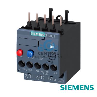 Relé de sobrecarga 0,90...1,25 A térmico para protección de motores tamaño S00, clase 10 para montar en contactor Circuito principal: atornillable circuito auxiliar: atornillable Rearme