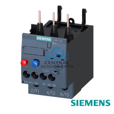 Relé de sobrecarga 34...40 A térmico para protección de motores tamaño S0, clase 10 para montar en contactor Circuito principal: atornillable circuito auxiliar: atornillable Rearme