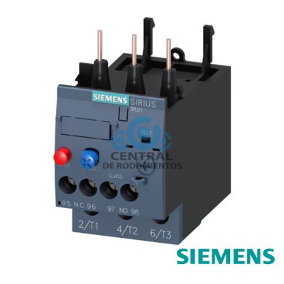 Relé de sobrecarga 23...28 A térmico para protección de motores tamaño S0, clase 10 para montar en contactor Circuito principal: atornillable circuito auxiliar: atornillable Rearme