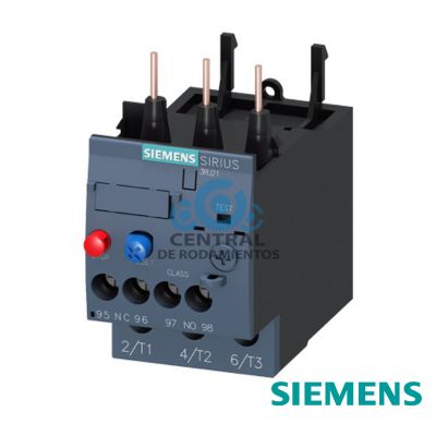 Relé de sobrecarga 30...36 A térmico para protección de motores tamaño S0, clase 10 para montar en contactor Circuito principal: atornillable circuito auxiliar: atornillable Rearme