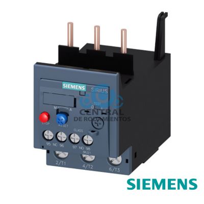 Relé de sobrecarga 40... 50 A térmico para protección de motores tamaño S2, clase 10 para montar en contactor Circuito principal: atornillable circuito auxiliar: atornillable Rearme
