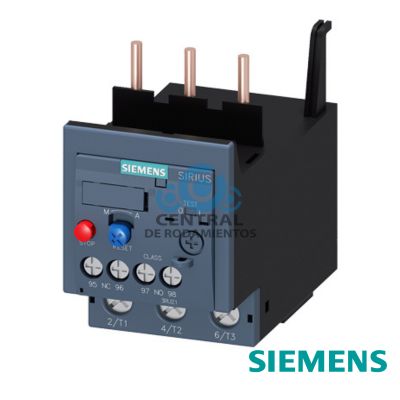 Relé de sobrecarga 47...57 A térmico para protección de motores tamaño S2, clase 10 para montar en contactor Circuito principal: atornillable circuito auxiliar: atornillable Rearme
