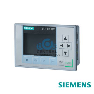 visualizador de texto LOGO! TD, de 6 líneas, 3 colores de fondo, 2 puertos Ethernet, accesorios de montaje para LOGO! 8