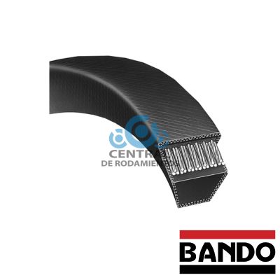 Correa trapezoidal estandar, A34, Longitud externa 36 pulgadas, bando