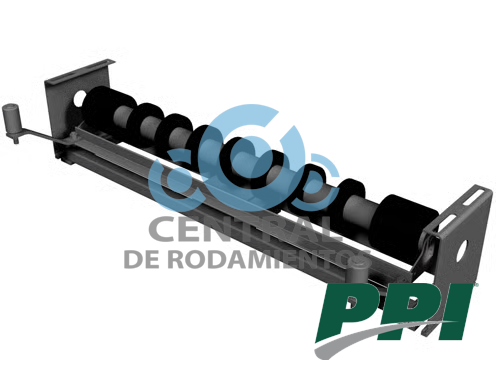 Rodillo de retorno, tipo Return, CEMA E, Diametro del rodillo 6 pulgadas, Ancho de banda 84 pulgadas, PPI