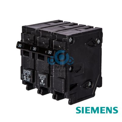 Siemens Low Voltage Interruptores automáticos residenciales Interruptores pequeños termomagnéticos Interruptores - Tipo QP/MP 3 polos 240 V AC son protecciones de circuito, redes de centro de