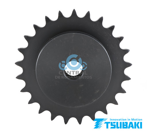 Sprocket, 60B17H, Tipo B, Numero de cadena & paso (60 / 3/4 in), Numero de dientes 17, Diametro de barreno normal 3/4 in, TSUBAKI