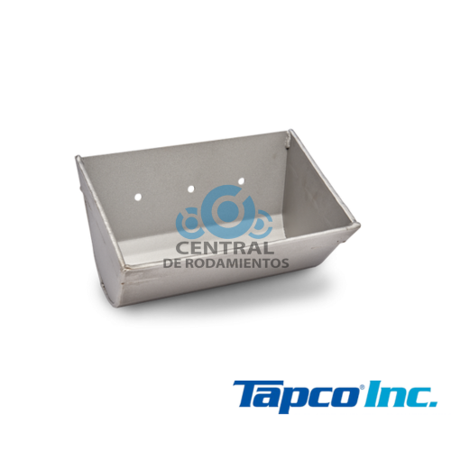 Cangilón industrial de acero Tipo AA, Tamaño 10x6 pulgadas, Tapco