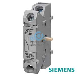 Interruptor auxiliar, 1 NA+1 NC, con contactos dorados Accesorios para interruptores principales e 3LD2 con fijación en base montaje en cuadros de distribución envolvente material aislante