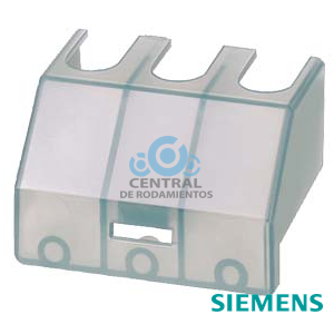 tapa cubrebornes, 3 polos, para 25A y 32A, Accesorios para interruptores e interruptor de parada de emergencia 3LD2