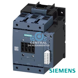contactor de potencia, AC-3e/AC-3 115 A, 55 kW / 400 V, AC (50-60 Hz)/DC Uc: 200-277 V entrada PLC 24 V DC tripolar, contactos auxiliares 1 NA + 1 NC accionamiento: electrónico circuito ppal.: borne tipo marco circuito de control y auxiliar: borne de tornillo , señalización de vida útil residual